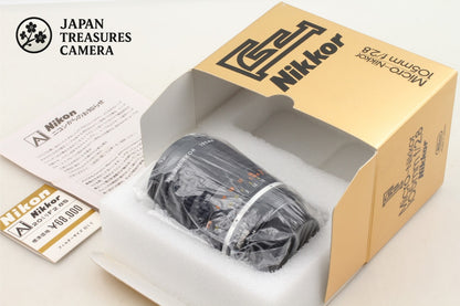 *Unused in Box* Nikon Ai-s Ais Micro Nikkor 105mm f/2.8 MF Macro Lens From JAPAN