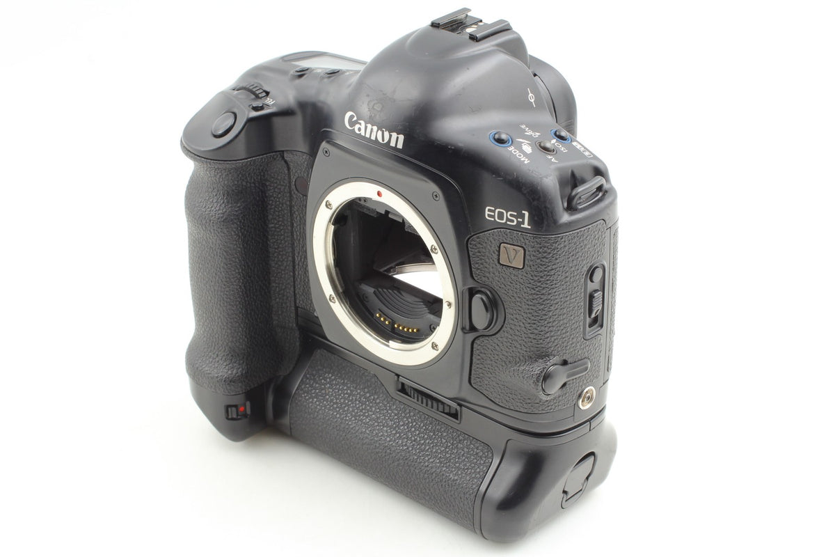 *N MINT w/ PB-E2* Canon EOS-1V HS 35mm Film Camera EF 50mm F1.4 Lens From JAPAN