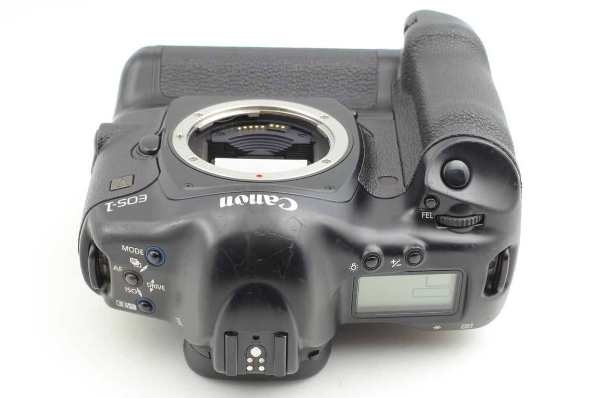 *N MINT w/ PB-E2* Canon EOS-1V HS 35mm Film Camera EF 50mm F1.4 Lens From JAPAN
