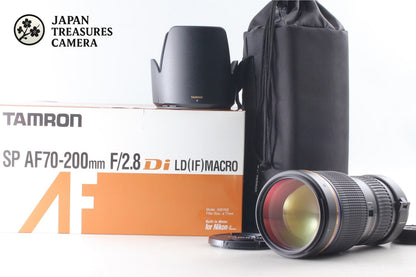Top MINT TAMRON SP AF 70-200mm F2.8 Di LD IF MACRO A001 Nikon F Mount Lens JAPAN