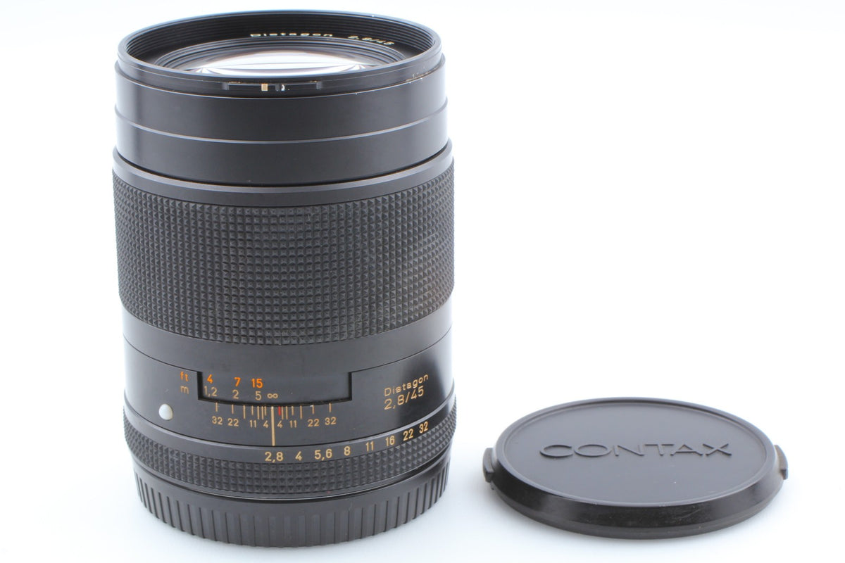 *Exc+5* Carl Zeiss Distagon T* 45mm F2.8 Wide Angle Lens Contax 645 From JAPAN