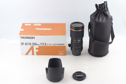 Top MINT TAMRON SP AF 70-200mm F2.8 Di LD IF MACRO A001 Nikon F Mount Lens JAPAN