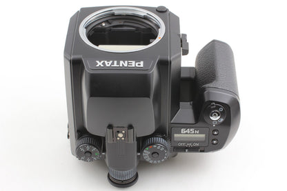 *Top MINT in Box* PENTAX 645N SMC A 45mm F2.8 Lens 120 220 Film Back From JAPAN