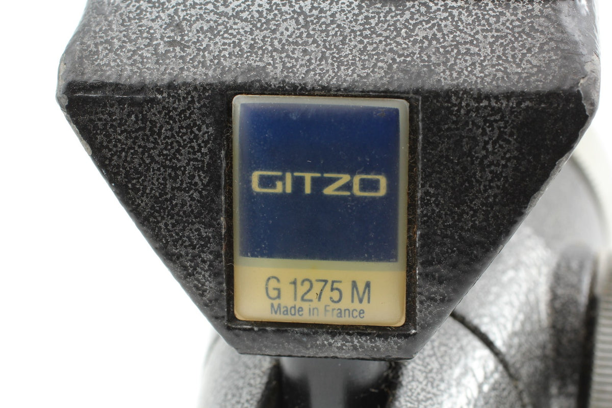 *N MINT* GITZO G1227MK2 Carbon Fiber Tripod + G1275M Off Center Ball Head JAPAN