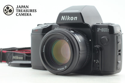 *MINT+++ /Strap* Nikon F-801 S SLR 35mm Film Camera AF 50mm F1.4 Lens From JAPAN