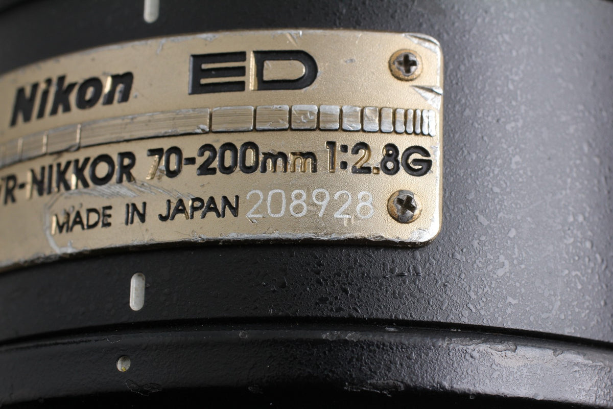 *Near MINT* Nikon AF-S Nikkor 70-200mm F2.8 G ED VR Zoom Lens F Mount From JAPAN
