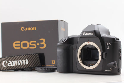 *Almost Unused in Box w/ Strap* Canon EOS-3 SLR 35mm Film Camera Body From JAPAN