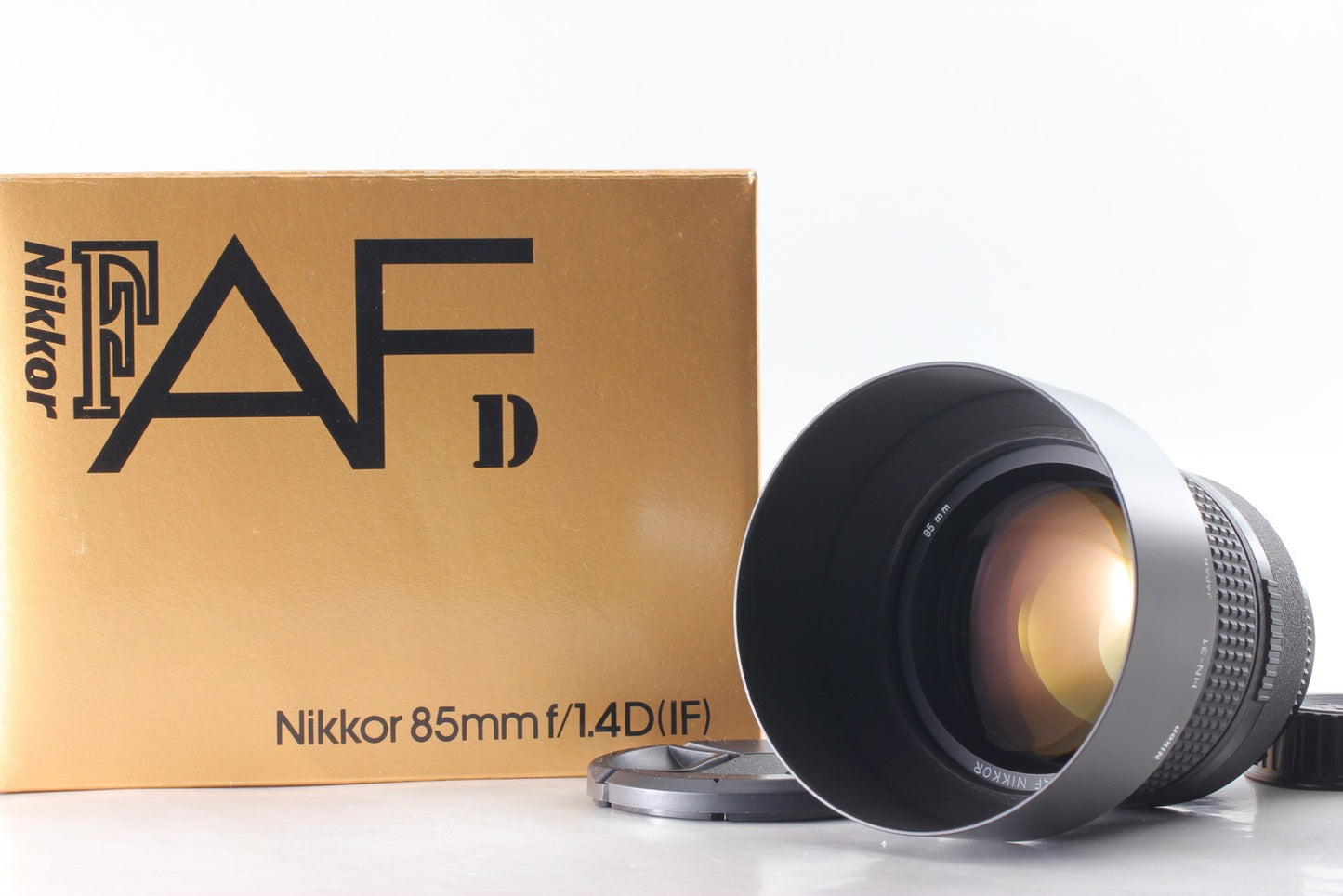 *Almost Unused in Box* Nikon AF Nikkor 85mm F1.4D Portrait Prime Lens From JAPAN