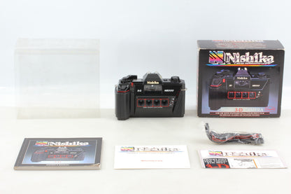 *Almost Unused in Box* NISHIKA N8000 35mm 3-D 3D Point & Shoot Camera From JAPAN