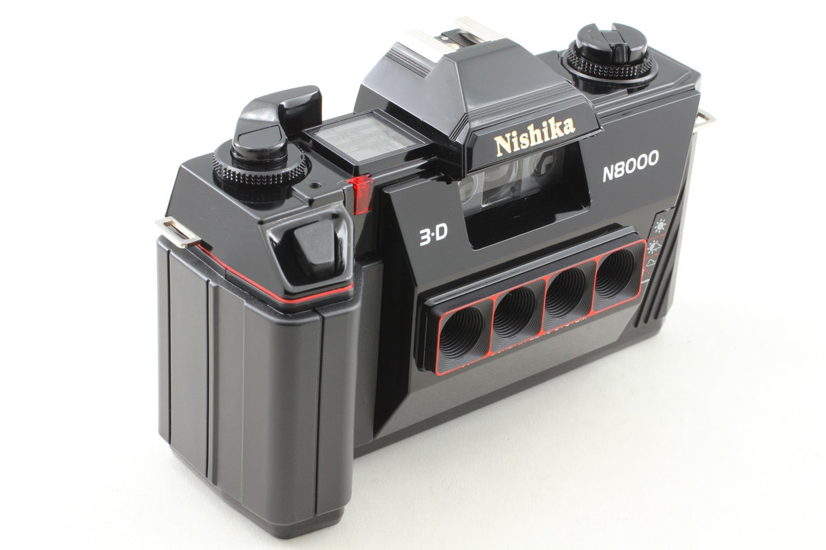 *Almost Unused in Box* NISHIKA N8000 35mm 3-D 3D Point & Shoot Camera From JAPAN