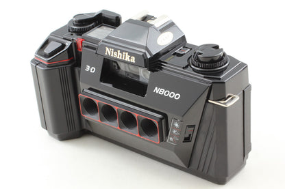 *Almost Unused in Box* NISHIKA N8000 35mm 3-D 3D Point & Shoot Camera From JAPAN