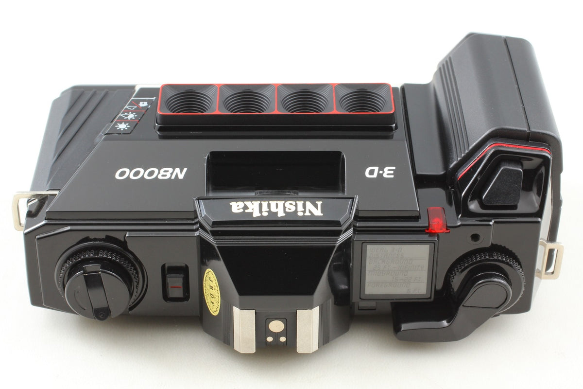 *Almost Unused in Box* NISHIKA N8000 35mm 3-D 3D Point & Shoot Camera From JAPAN