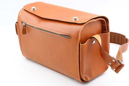 Rare *N MINT* Fujifilm TX-1 Genuine Leather Shoulder Case Bag Camera From JAPAN