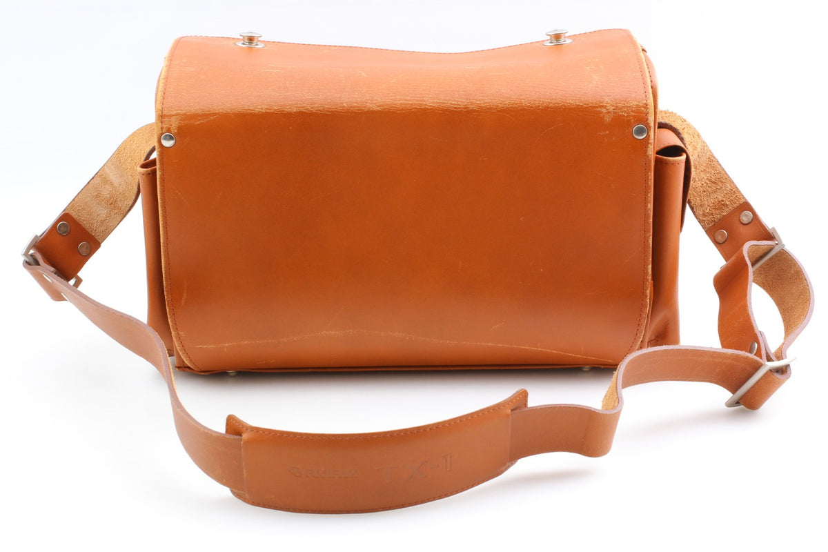 Rare *N MINT* Fujifilm TX-1 Genuine Leather Shoulder Case Bag Camera From JAPAN