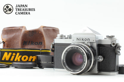 All Early S/N 640xxxx *MINT* Nikon F Eye Level 50mm 5cm f2 Lens 9 blades JAPAN
