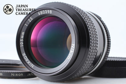 CLA'd *Top MINT* Nikon Ai Nikkor 105mm F2.5 Telephoto MF Lens F Mount From JAPAN