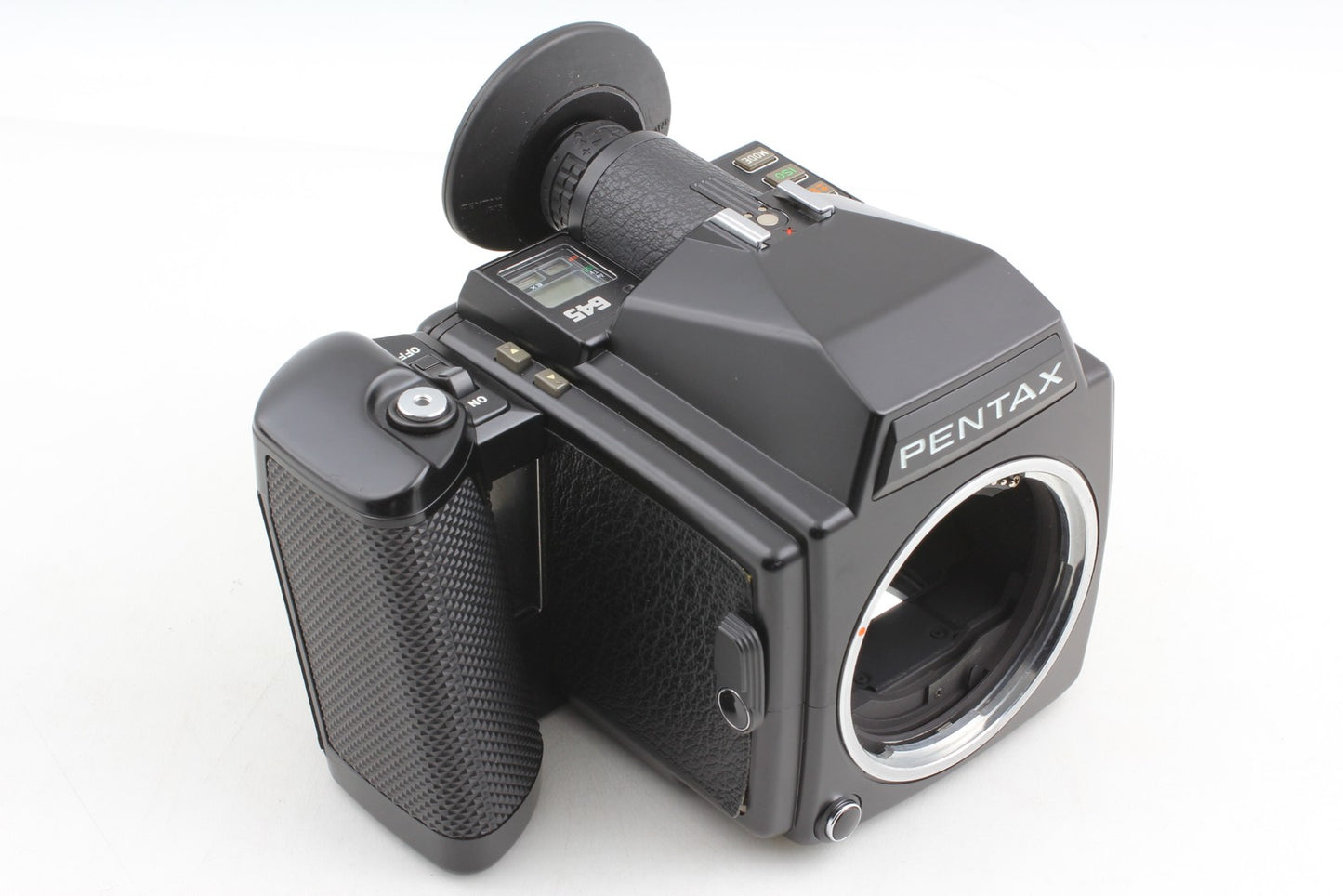 *N MINT+++* PENTAX 645 Camera SMC A 45mm F2.8 Lens 120 220 Film Back From JAPAN