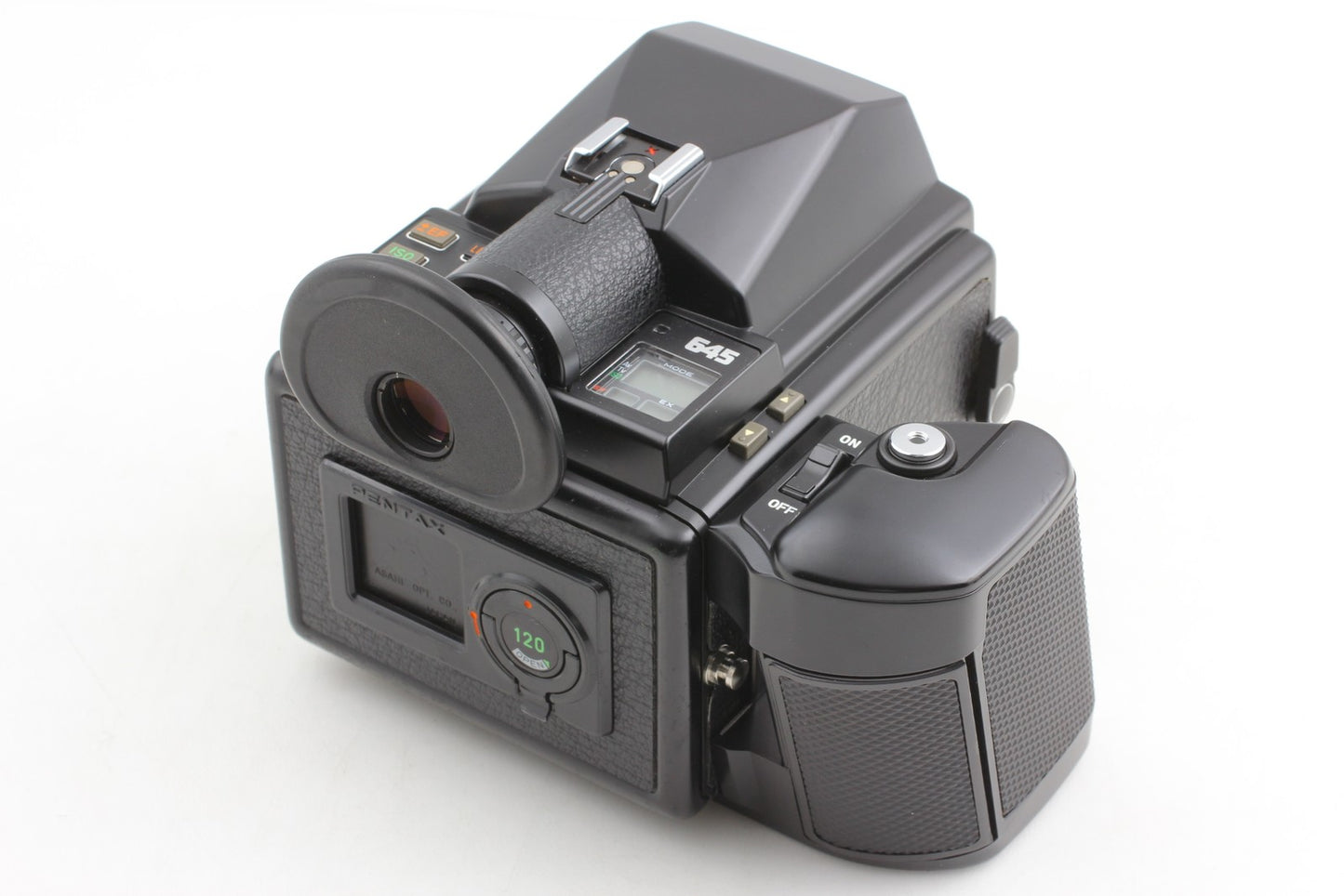 *N MINT+++* PENTAX 645 Camera SMC A 45mm F2.8 Lens 120 220 Film Back From JAPAN