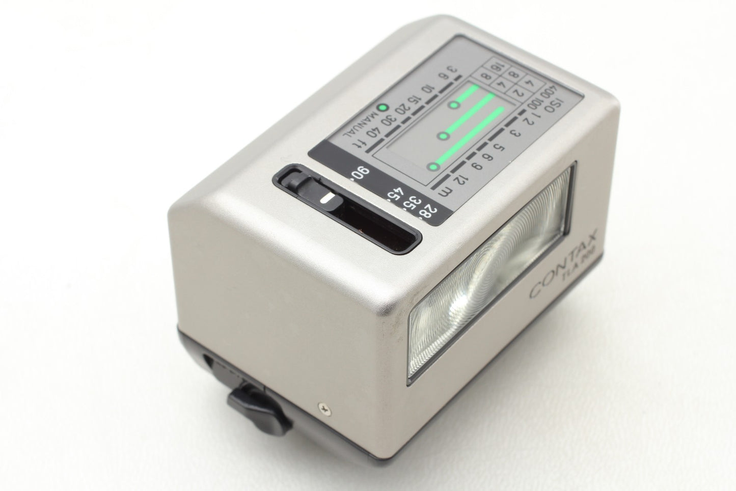 *MINT+++ w/ Case* Contax TLA200 Silver Shoe Mount Flash for G1 G2 From JAPAN