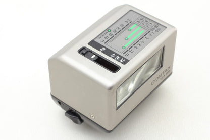 *MINT+++ w/ Case* Contax TLA200 Silver Shoe Mount Flash for G1 G2 From JAPAN