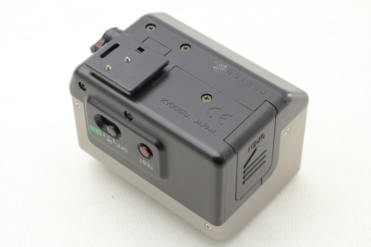 *MINT+++ w/ Case* Contax TLA200 Silver Shoe Mount Flash for G1 G2 From JAPAN