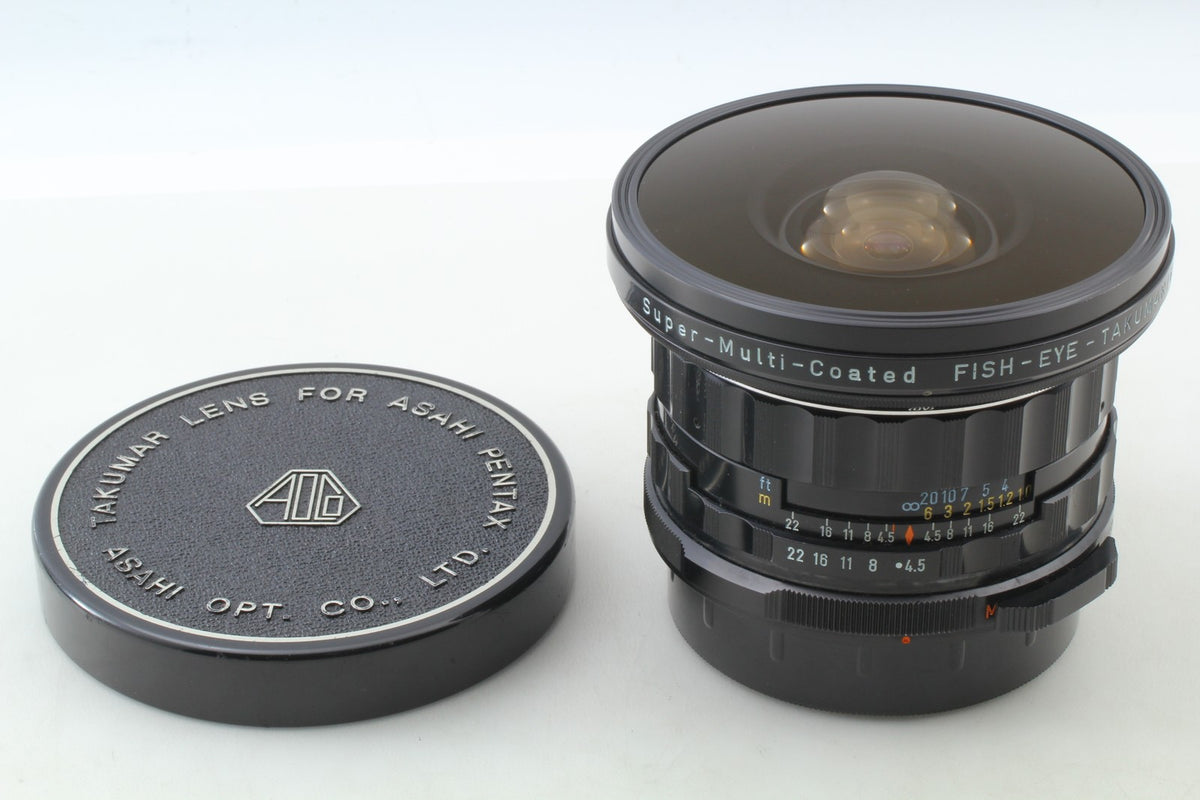 *MINT w/ Cap* Pentax SMC Fish Eye Takumar 35mm f/4.5 Lens for 67 6x7 From JAPAN