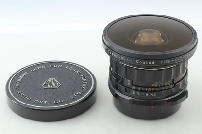 *MINT w/ Cap* Pentax SMC Fish Eye Takumar 35mm f/4.5 Lens for 67 6x7 From JAPAN
