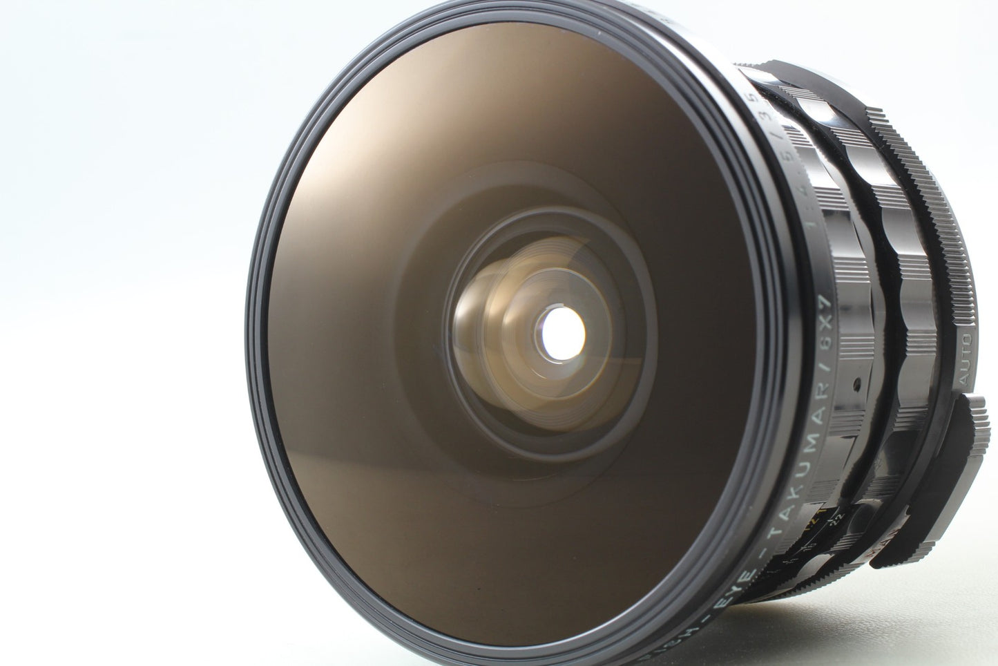 *MINT w/ Cap* Pentax SMC Fish Eye Takumar 35mm f/4.5 Lens for 67 6x7 From JAPAN
