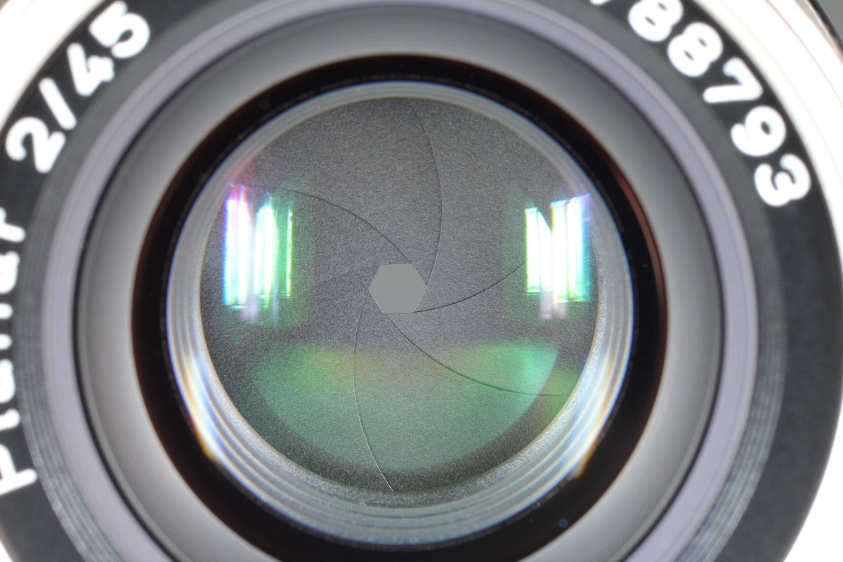 2Lens Green Label *MINT* Contax G1 Planar 45mm F2 + Sonnar 90mm F2.8 From JAPAN