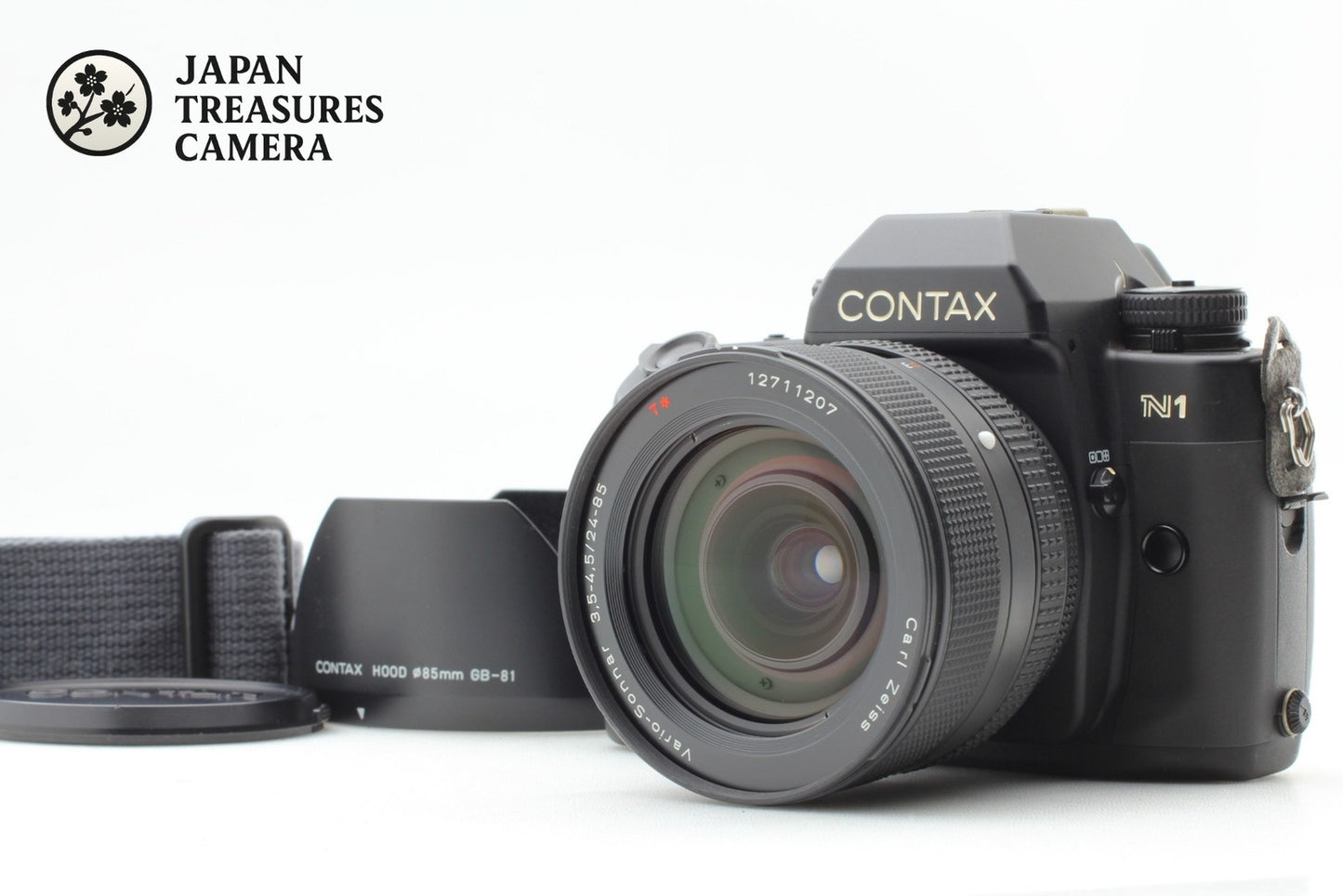 *N MINT+++* CONTAX N1 SLR 35mm Film Camera AF 24-85mm F3.5-4.5 Lens From JAPAN