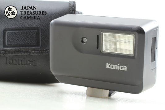 *MINT w/ Case* Konica HX-14 Auto Shoe Mount Strobe Flash for Camera From JAPAN