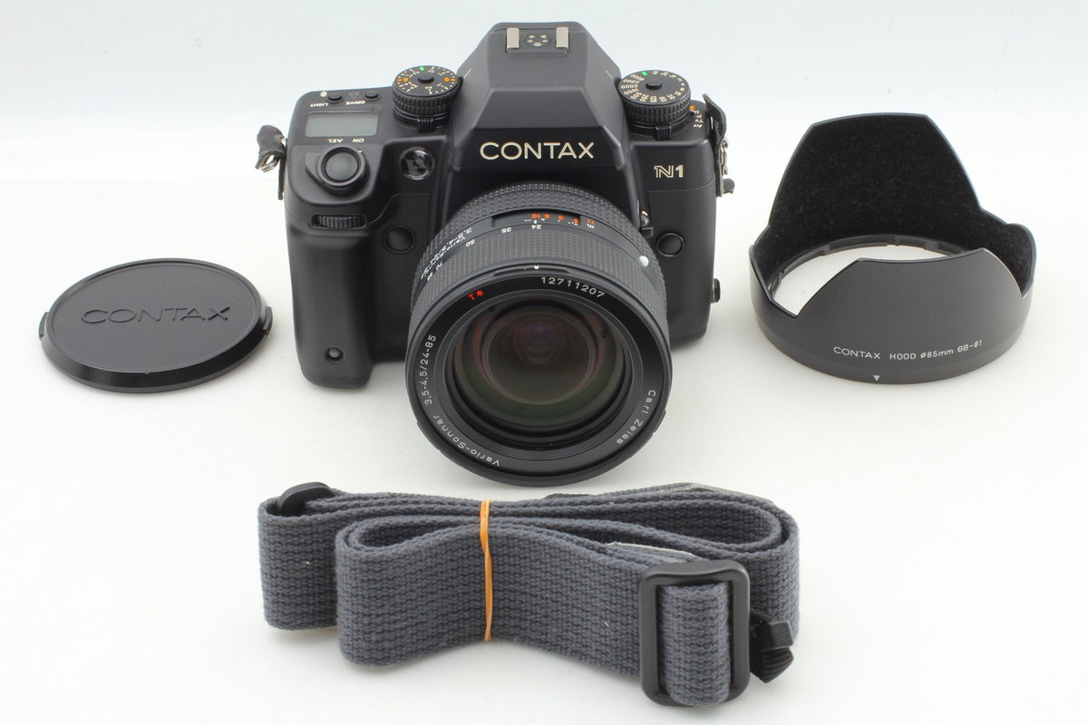*N MINT+++* CONTAX N1 SLR 35mm Film Camera AF 24-85mm F3.5-4.5 Lens From JAPAN