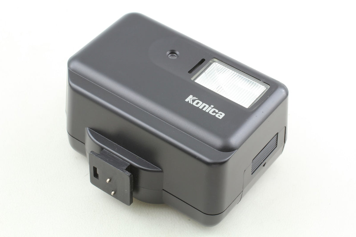 *MINT w/ Case* Konica HX-14 Auto Shoe Mount Strobe Flash for Camera From JAPAN
