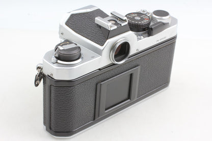 *Near MINT+++* Nikon FM Silver SLR 35mm Film Camera Ai 28mm F3.5 Lens From JAPAN