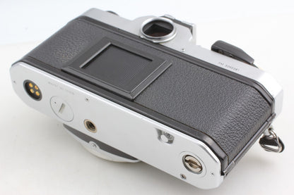 *Near MINT+++* Nikon FM Silver SLR 35mm Film Camera Ai 28mm F3.5 Lens From JAPAN