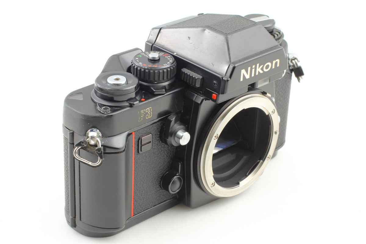 *Opt MINT* Nikon F3 Eye Level SLR 35mm Film Camera Ai 28mm F3.5 Lens From JAPAN