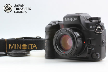 *Top MINT* Minolta α9 a9 Maxxum Dynax Alpha Camera AF 50mm F1.4 Lens From JAPAN