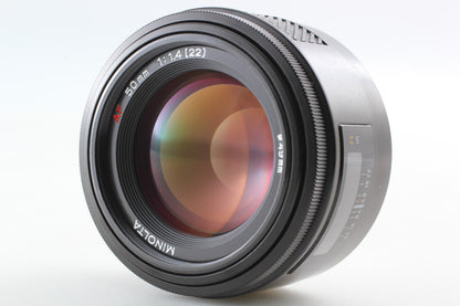 *Top MINT* Minolta α9 a9 Maxxum Dynax Alpha Camera AF 50mm F1.4 Lens From JAPAN