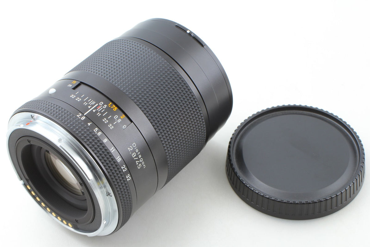 *Unused in Box w/ Case* Carl Zeiss Distagon T* 45mm F2.8 Lens Contax 645 JAPAN