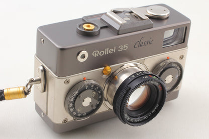 Full Set **Almost Unused in Box** Rollei 35 Classic 35mm Film Camera From JAPAN