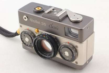 Full Set **Almost Unused in Box** Rollei 35 Classic 35mm Film Camera From JAPAN