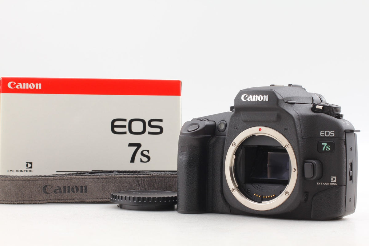 *Almost Unused in Box w/Strap* Canon EOS-7S ELAN 7NE 35mm Film Camera From JAPAN