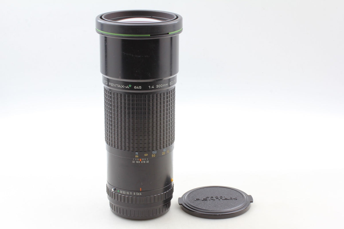 Green Star *Near MINT* SMC Pentax A* 645 300mm F4 ED IF Lens 645N NII From JAPAN