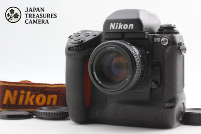 *MINT+++ w/ Strap* Nikon F5 SLR 35mm Film Camera AF 50mm f1.4 Lens From JAPAN
