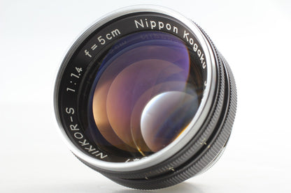 Box *Lens MINT* Nikon SP Rangefinder Film Camera 5cm 50mm f1.4 Lens From JAPAN