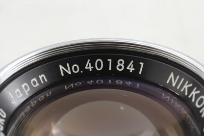 Box *Lens MINT* Nikon SP Rangefinder Film Camera 5cm 50mm f1.4 Lens From JAPAN