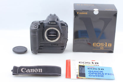 Late *MINT in Box w/Strap* Canon EOS-1V HS SLR 35mm Film Camera PB-E1 From JAPAN