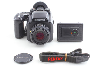 *Near MINT+++* Pentax 645N Camera SMC A 75mm F2.8 Lens 120 Film Back From JAPAN
