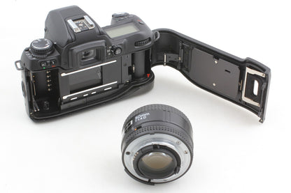 *Top MINT+++ w/Strap* Nikon F80 D 35mm Film Camera AF 50mm F1.4D Lens From JAPAN