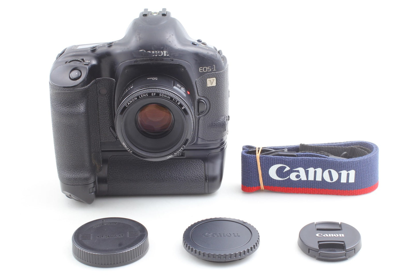*N MINT /PB-E2* Canon EOS-1V HS 35mm Film Camera EF 50mm F1.8 II Lens From JAPAN